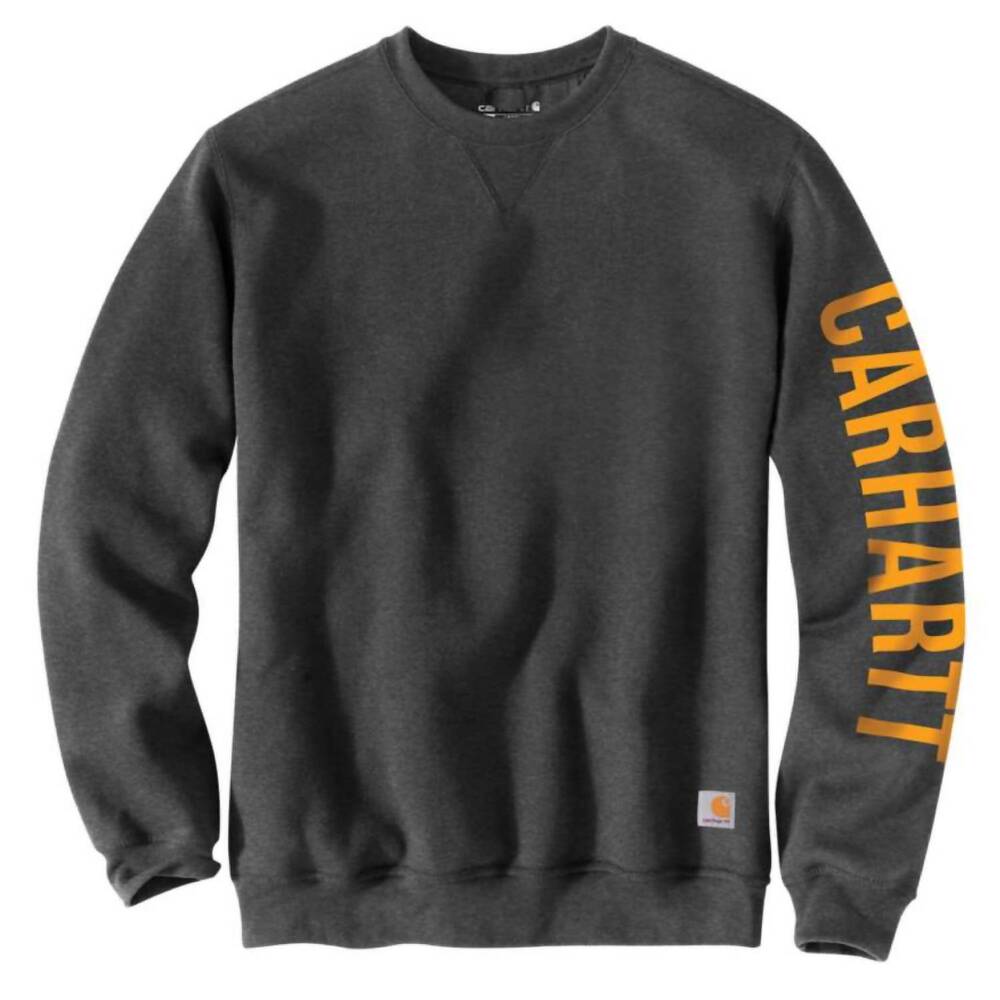 NEW CARHARTT men's losefit sweatshirt in carbon heather